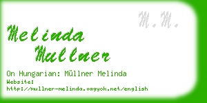 melinda mullner business card